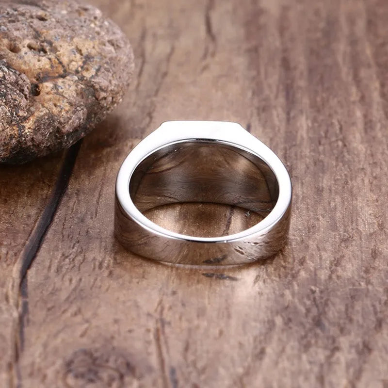 Herrenring mit Zirkonstein